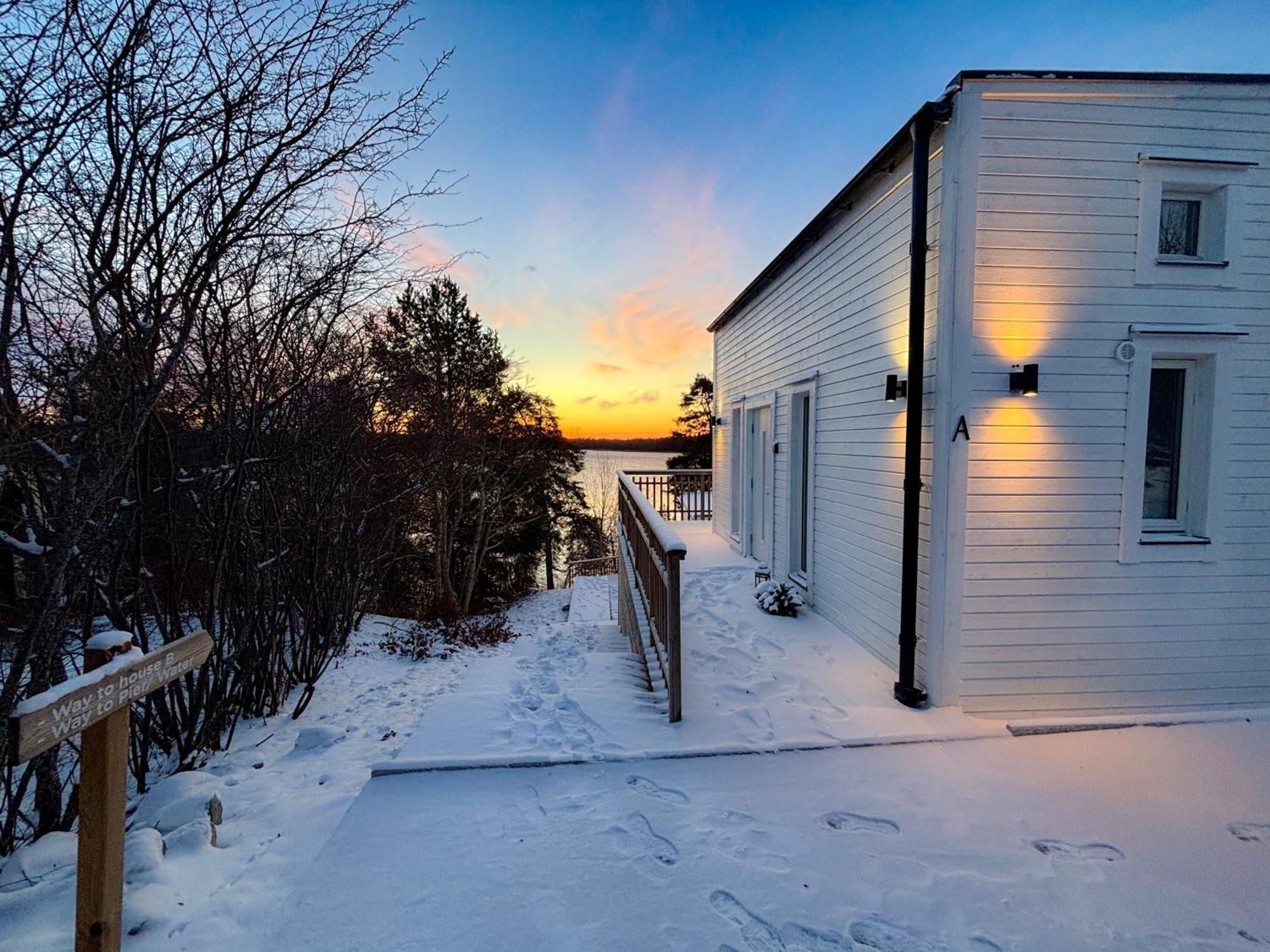 New Lakehouse - Amazing Sea View And Private Pier! Stockholm Buitenkant foto